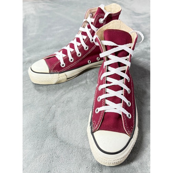Vintage Converse All Star Shoes Mens Size 5.5 High Top Made USA 80s Sneakers - Picture 11 of 12